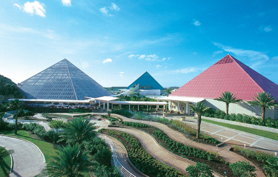 Glass Pyramid Building